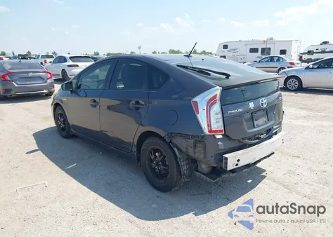 2012 Toyota Prius Three from USA, damaged, VIN JTDKN3DU2C1593643